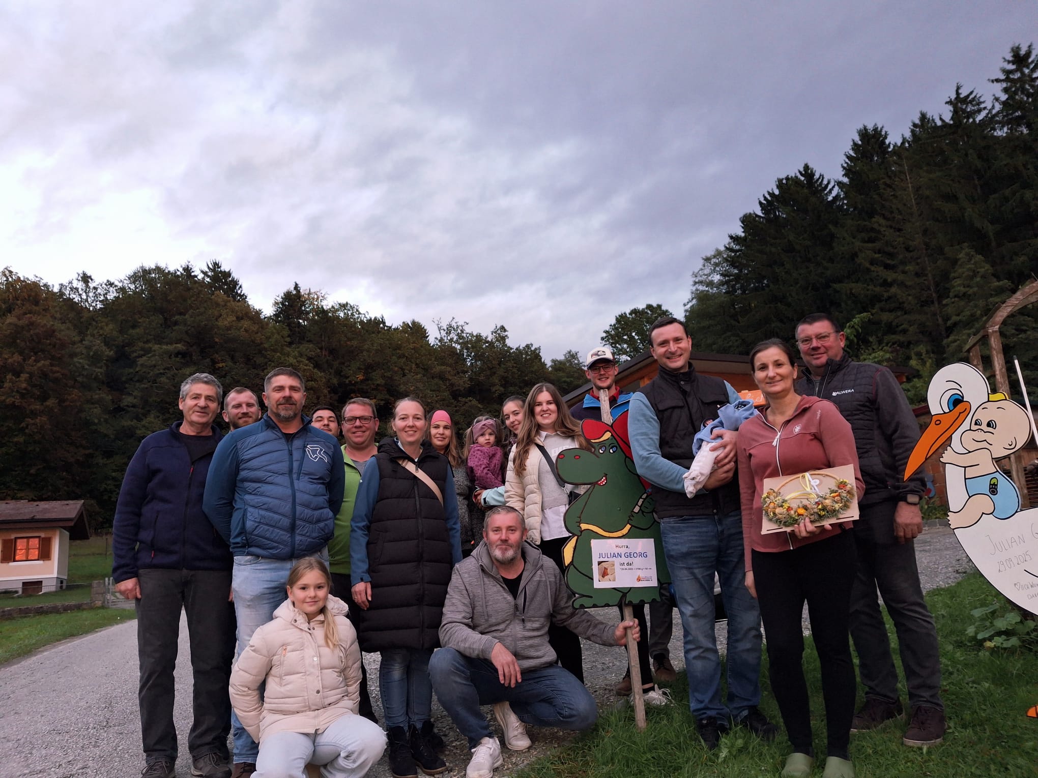 Hurra Feuerwehrnachwuchs Julian Georg ist da!