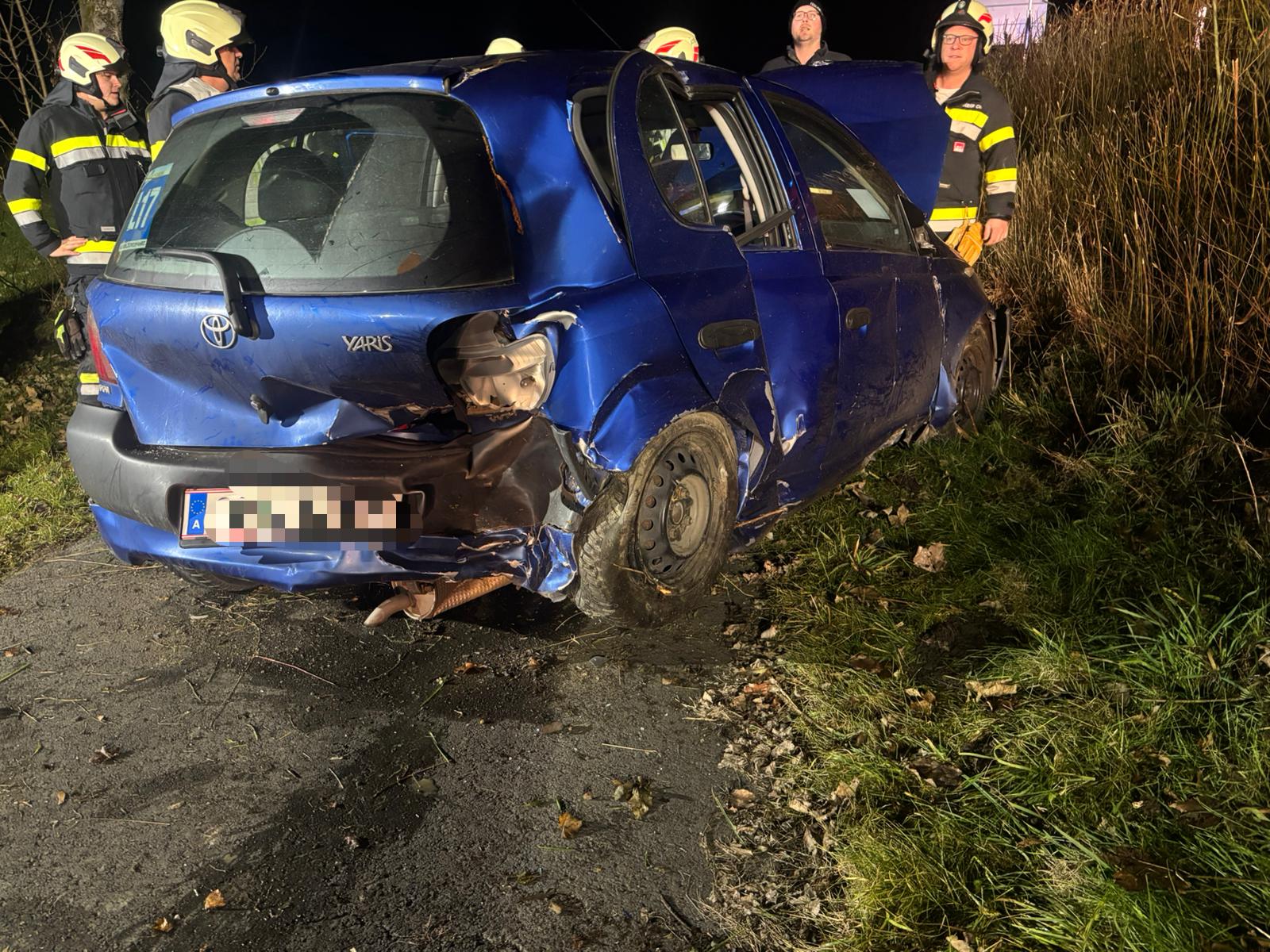 Verkehrsunfall mit verletzter Person auf der B 68