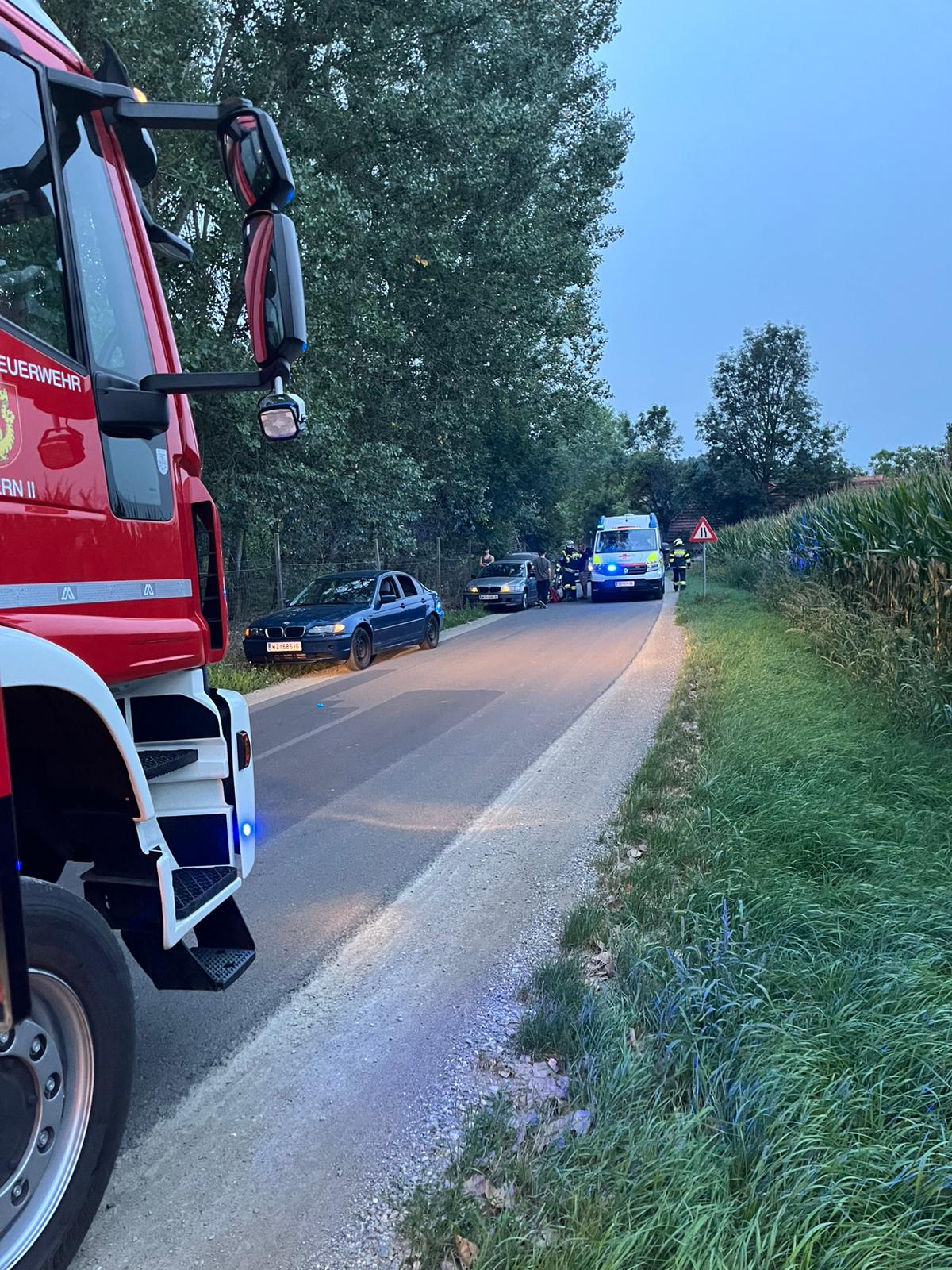 T03-V Verkehrsunfall mit verletzter Person